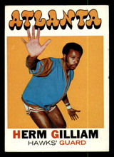 1971-72 Topps #123 Herm Gilliam DP Excellent+ Hawks DP    ID:309466
