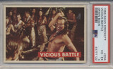 1956  Davy Crockett (Green) #29A Vicious Battle PSA 4 VG-EX  #*