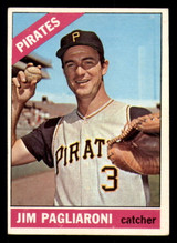 1966 Topps #33 Jim Pagliaroni Very Good Pirates    ID:309913