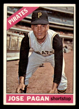 1966 Topps #54 Jose Pagan Excellent Pirates  ID:309973