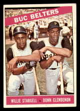1966 Topps #99 Willie Stargell/Donn Clendenon Buc Belters Very Good Pi ID:310102