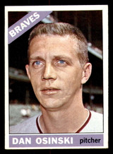 1966 Topps #168 Dan Osinski Excellent+ Braves ID:310294 1966 Topps #168 Dan Osinski Excellent+ Braves ID:310294