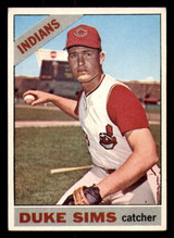 1966 Topps #169 Duke Sims Excellent+ RC Rookie Indians  ID:310299