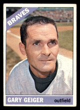 1966 Topps #286 Gary Geiger Excellent+ Braves ID:310681 1966 Topps #286 Gary Geiger Excellent+ Braves ID:310681