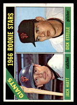 1966 Topps #373 Jack Hiatt/Dick Estelle Giants Rookies Excellent+ RC R ID:310930 1966 Topps #373 Jack Hiatt/Dick Estelle Giants Rookies Excellent+ RC R ID:310930