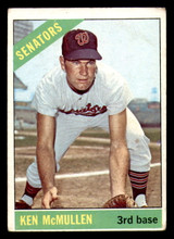 1966 Topps #401 Ken McMullen Very Good Senators  ID:311011