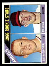 1966 Topps #417 Jim McGlothlin/Ed Sukla Angels Rookies VG-EX RC Rookie ID:311055
