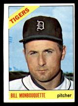 1966 Topps #429 Bill Monbouquette Excellent+ Tigers  ID:311092