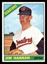 1966 Topps #479 Jim Hannan Excellent+ Senators   ID:311236