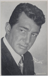 1950's Dean Martin Exhibit Card Printed in USA  #*