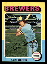 1975 Topps Mini #432 Ken Berry Ex-Mint Brewers  ID:311836