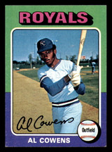 1975 Topps Mini #437 Al Cowens Excellent+ RC Rookie Royals    ID:311841