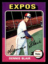 1975 Topps Mini #521 Dennis Blair Excellent+ RC Rookie Expos    ID:311925