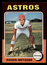 1975 Topps Mini #541 Roger Metzger Near Mint Astros  ID:311945