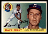 1955 Topps #35 Dave Jolly Very Good Braves ID:312173 1955 Topps #35 Dave Jolly Very Good Braves ID:312173