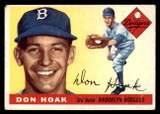 1955 Topps #40 Don Hoak Very Good Dodgers   ID:312178