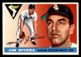 1955 Topps #58 Jim Rivera UER Excellent+ White Sox UER ID:312185 1955 Topps #58 Jim Rivera UER Excellent+ White Sox UER ID:312185