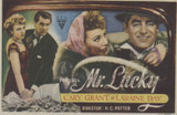 1950s Film Poster Mr. Lucky Cary Grant Nr-Mt  #*