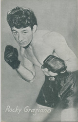 1947/1966 Boxing Exhibit Rocky Graziano  #*