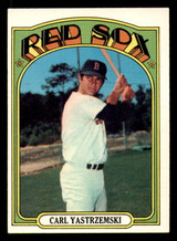 1972 Topps #37 Carl Yastrzemski Excellent+  ID: 312534