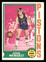 1974-75 Topps #58 John Mengelt Excellent+ Pistons   ID:312760