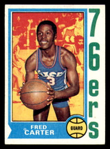 1974-75 Topps #75 Fred Carter Ex-Mint 76ers ID:312779 1974-75 Topps #75 Fred Carter Ex-Mint 76ers ID:312779