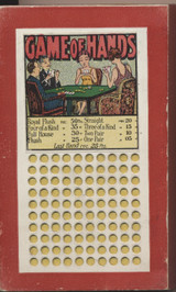 1950/60's Game Of Hands Not Used #* 1950/60's Game Of Hands Not Used #*