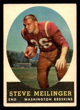 1958 Topps #33 Steve Meilinger Excellent+ Redskins   ID:313803