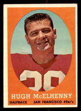 1958 Topps #122 Hugh McElhenny Excellent+ 49ers   ID:313819
