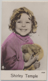 1935 C & T Bridewater Film Stars 4th Series #6/48 Shirley Temple Ex-Mt #* 1935 C & T Bridewater Film Stars 4th Series #6/48 Shirley Temple Ex-Mt #*
