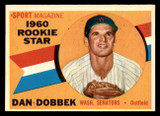 1960 Topps #123 Dan Dobbek RS Near Mint+ Senators RS   ID:315031