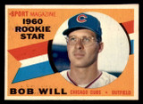 1960 Topps #147 Bob Will RS Ex-Mint Cubs RS ID:315048 1960 Topps #147 Bob Will RS Ex-Mint Cubs RS ID:315048