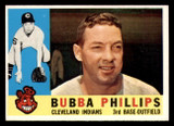 1960 Topps #243 Bubba Phillips Near Mint+ Indians ID:315116 1960 Topps #243 Bubba Phillips Near Mint+ Indians ID:315116