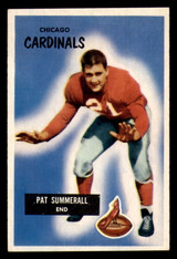 1955 Bowman #52 Pat Summerall Ex-Mint RC Rookie    