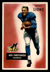 1955 Bowman #28 Jack Christiansen Excellent+ Lions   ID:315465
