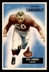 1955 Bowman #27 Jack Simmons Ex-Mint ID:315477 1955 Bowman #27 Jack Simmons Ex-Mint ID:315477