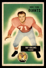 1955 Bowman #41 Ray Collins Very Good NY Giants   ID:315486