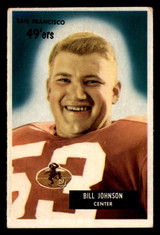 1955 Bowman #46 Bill Johnson Excellent 49ers   ID:315488