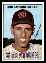 1967 Topps #27 Bob Saverine Ex-Mint Senators   ID:315565