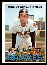 1967 Topps #372 Mike de la Hoz Excellent Braves ID:315912 1967 Topps #372 Mike de la Hoz Excellent Braves ID:315912