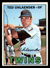 1967 Topps #431 Ted Uhlaender Excellent Twins   ID:315971
