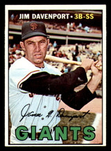 1967 Topps #441 Jim Davenport Ex-Mint Giants   ID:315981