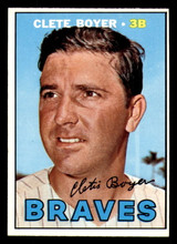 1967 Topps #328 Clete Boyer UER Near Mint Braves UER ID:316429 1967 Topps #328 Clete Boyer UER Near Mint Braves UER ID:316429