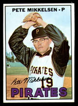 1967 Topps #425 Pete Mikkelsen Ex-Mint Pirates   ID:316503