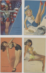 1945 Mutoscope W424-2b Artist Pin-Up Girls 31/64  #*