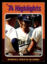 1975 Topps Mini #6 Mike Marshall HL Excellent+ Dodgers HL ID:317586 1975 Topps Mini #6 Mike Marshall HL Excellent+ Dodgers HL ID:317586