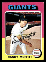 1975 Topps Mini #132 Randy Moffitt Very Good Giants    ID:317712