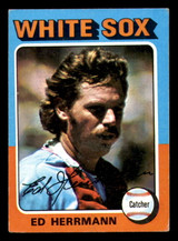 1975 Topps Mini #219 Ed Herrmann Excellent White Sox    ID:317799