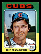 1975 Topps Mini #233 Billy Grabarkewitz Excellent Cubs    ID:317813