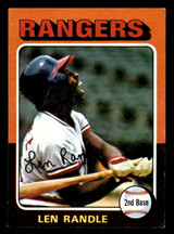 1975 Topps Mini #259 Len Randle Excellent Rangers    ID:317839